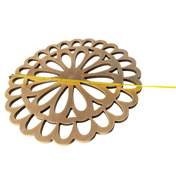 Pier 1 Rustic Wood Pedestal Cake Stand Decorative Display Table Centerpiece - Picture 4 of 5